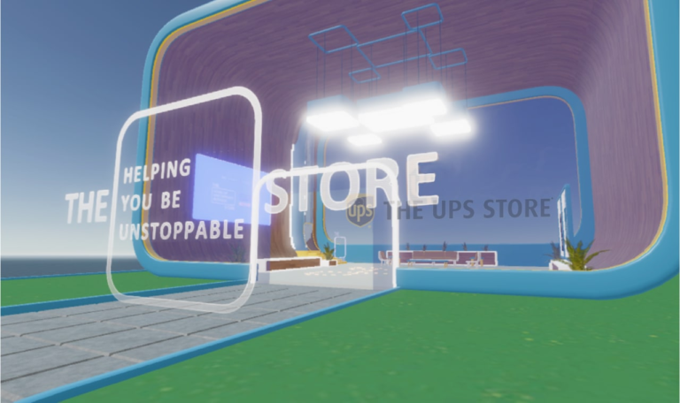 The UPS Store opens its doors to the metaverse with “The Helping You B