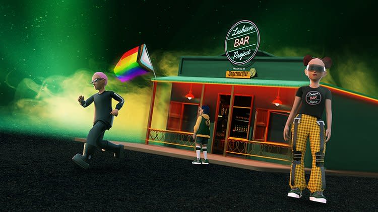 Jäegermeister and The Lesbian Bar Project present a new metaverse