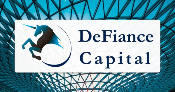 DeFiance Capital seeks $100 million in funds to invest in liquid tokens