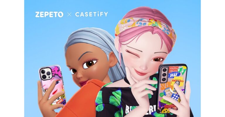 CASETiFY Partners with Global Metaverse Platform ZEPETO to Launch Line of User-Generated Illustration Phone Accessories