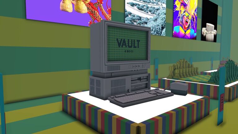 Gucci Vault opens the world of the metaverse in The Sandbox with games and vintage fashion