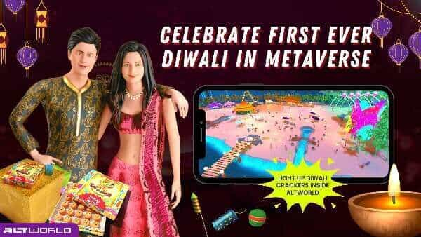 First Diwali celebration in the Metaverse