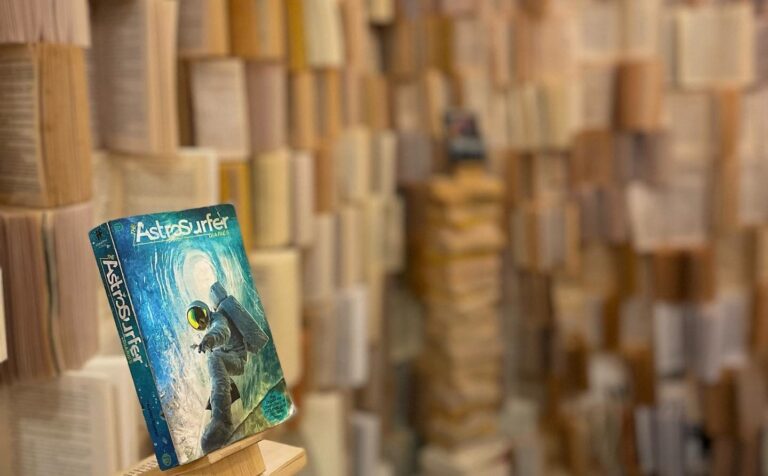 ‘Paperback Metaverse’ exhibit combines books and AR