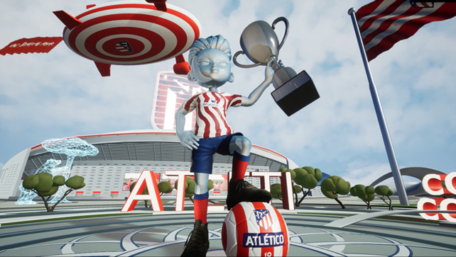 Football fans will enjoy unique experiences in the Metaverse built by OPENVERSE for Club Atlético de Madrid