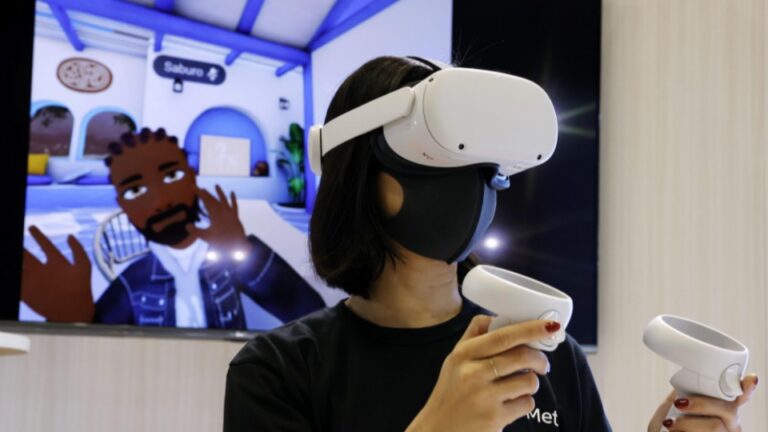 Metaverse trading tools on display at the annual Japan Tech Fair