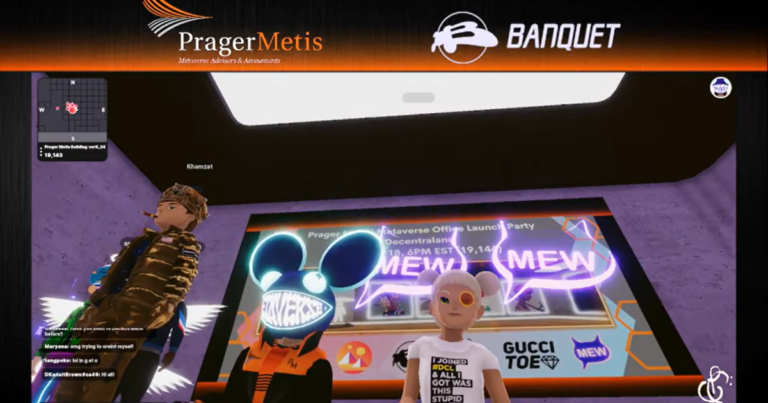 Prager Metis Hosts Metaverse Launch Party With Musical Guests