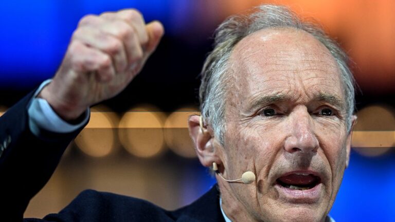 Web inventor Sir Tim Berners-Lee wants to save his Big Tech data with Web3.0