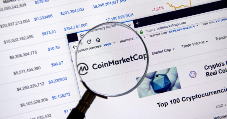 CoinMarketCap Proof of Reserve Tracker |  Blockchain News