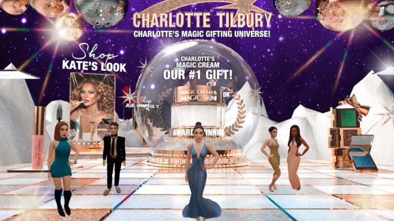 Charlotte Tilbury delves deeper into the metaverse with 3D Holiday Store – WWD