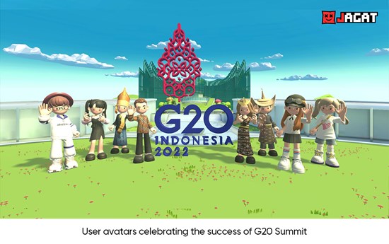 The first metaverse metropolis, Jagat Nusantara, unveiled at the G20 summit