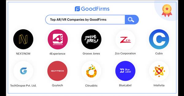 Goodfirms Releases Latest List of Top AR/VR Companies