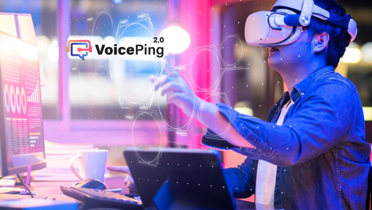 VoicePing, the metaverse workspace with transcription