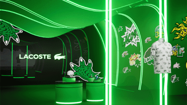 Lacoste opens gamified store in the metaverse