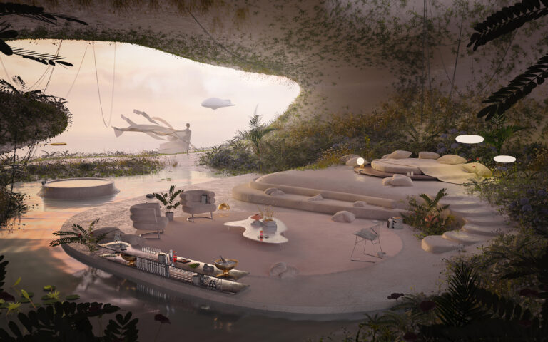 “lodges in the metaverse and past” • Hotel designs