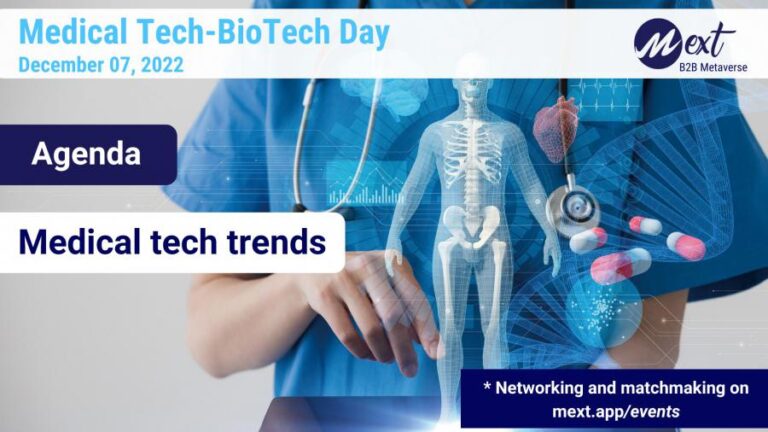 Mext B2B Metaverse Announces Medical Tech-BioTech Day to Explore Medical Tech-BioTech Trends and Innovations