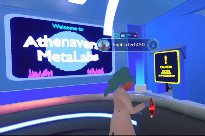 Sophia Technologies Wins Somnium Space Creators Fund to Develop Metaverse Education Experience