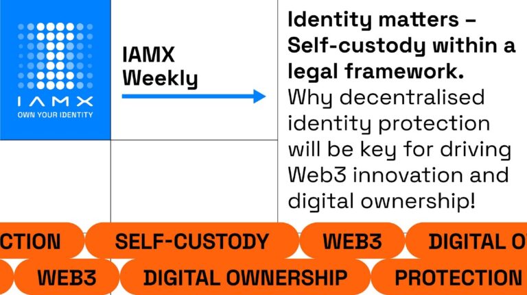 Why decentralized identity protection will be key to driving Web3 innovation and digital possession!  |  by Julia F |  IAMX Owns its Identity |  December 2022