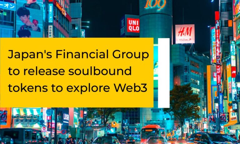 Japan’s Financial Group to Launch Soulbound Tokens to Explore Web3