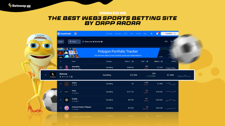 Betswap.gg Ranked Best Web3 Sports Betting Site