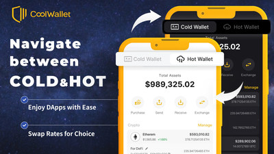 CoolWallet App Launches Web3 Hot Wallet to Help Novice Crypto Users Safely Self-Secure