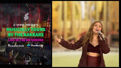 E-Verse successfully launched the first ever Metaverse concert for Neha and Tony Kakkar’s 100 million global fans