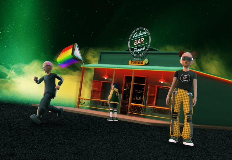 Jägermeister Hosts Lesbian Bar Crawl and Metaverse Activation