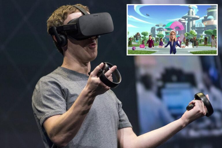 Mark Zuckerberg’s Metaverse gamble falters as VR headset sales tumble