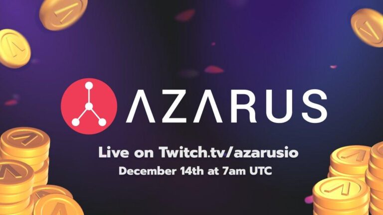 Gaming Platform Azarus To List On Uniswap: Boost Multi-Billion-Dollar Streaming Viewership To Blockchain