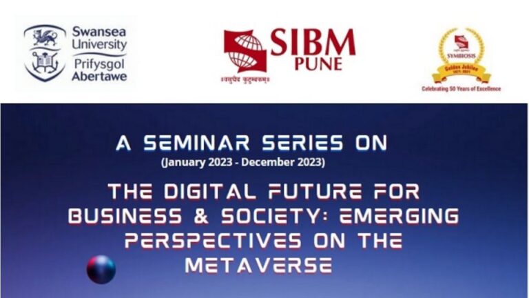 SIBM Pune and Swansea University to Launch Metaverse Webinar Series