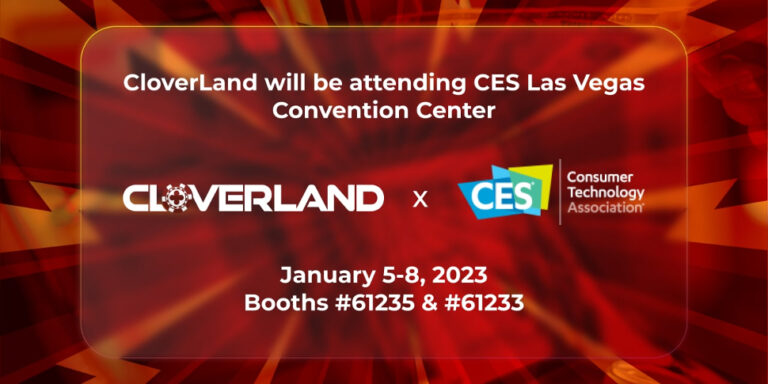 The first proprietary Metaverse casino gaming platform “CloverLand” will be showcased at CES 2023