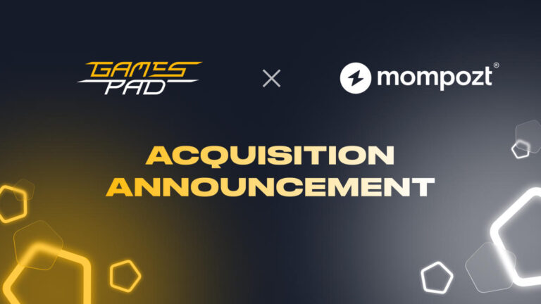 Holistic Gaming, NFT and Metaverse Ecosystem GamesPad acquires Mompozt