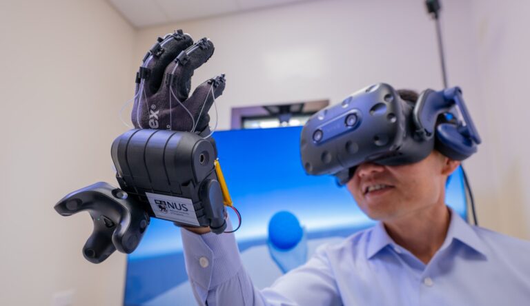 The new VR glove improves the user experience in the metaverse with a more realistic sense of touch