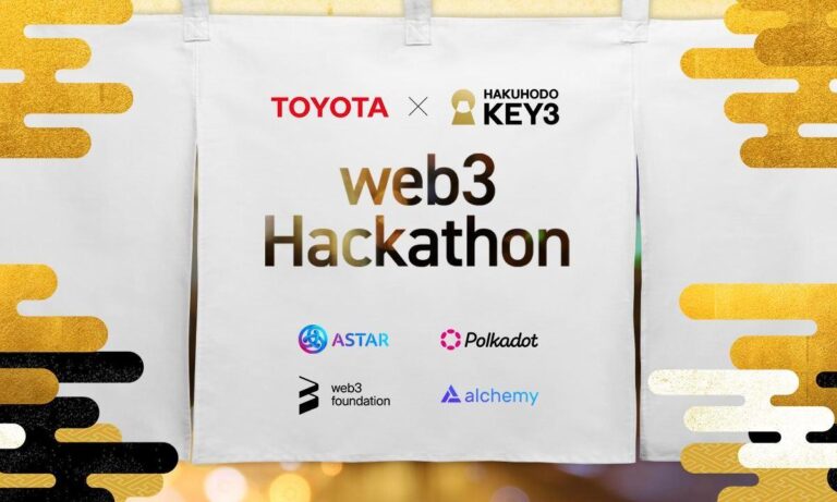 Web3 Hackathon at Astar sponsored by Toyota Motor Corporation – CryptoMode